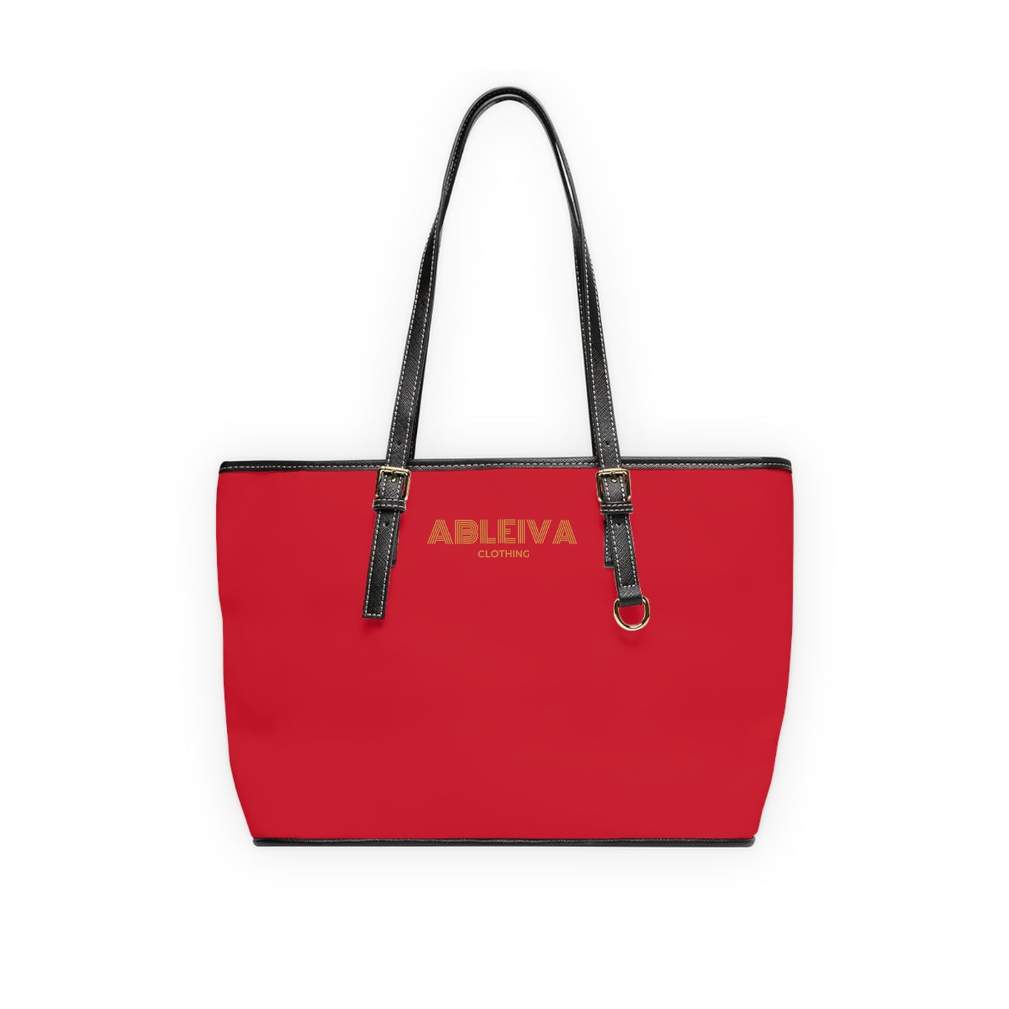 ABLEIVA ~ Leather Shoulder Bag (Red)